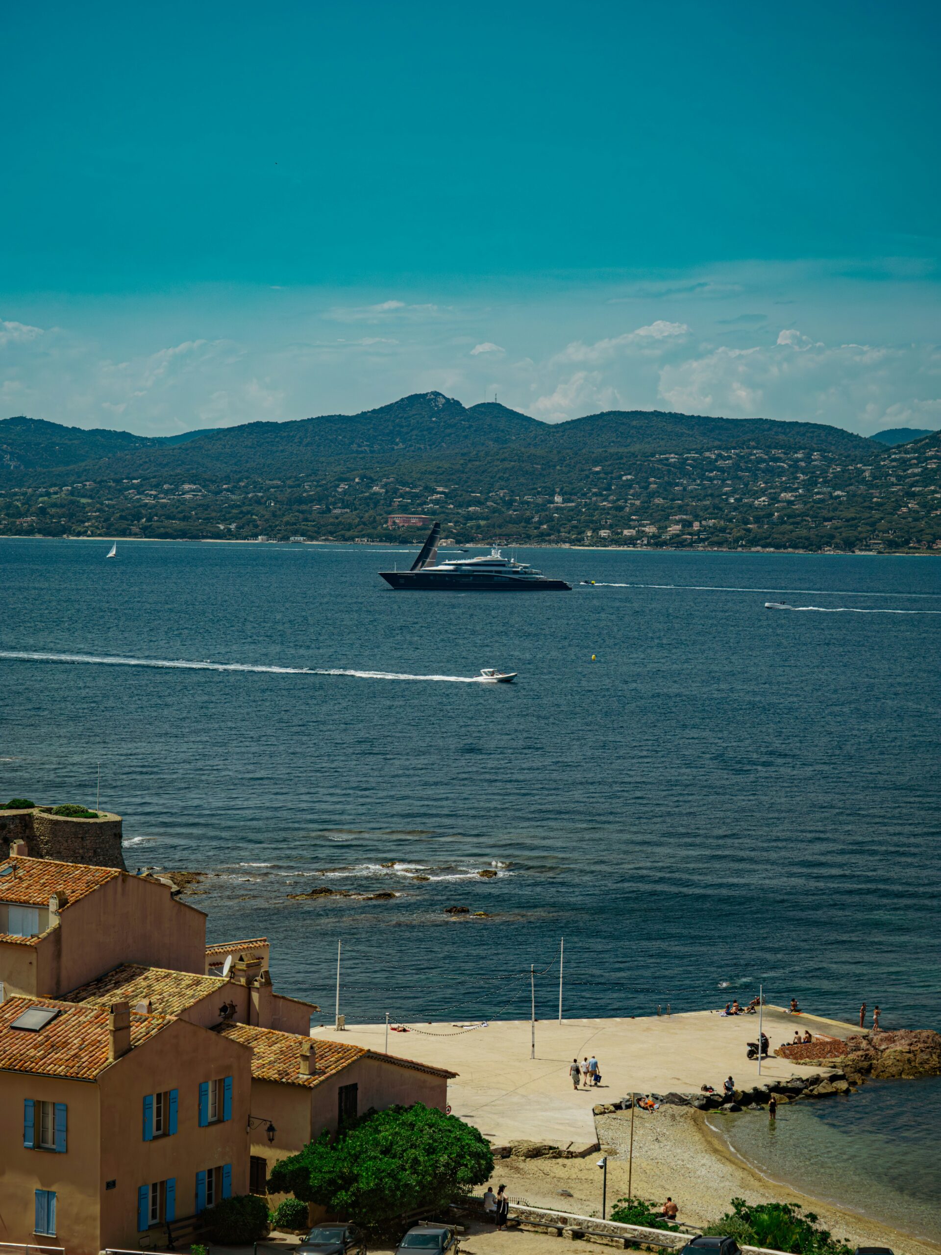 St Tropez Guide: 15 Best Beaches & Ultimate Luxury 2026 26 St Tropez citadel ramparts panoramic view Gulf Saint-Tropez French Riviera France Mediterranean