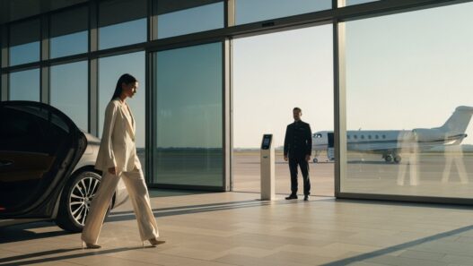 Luxury private jet interior showcasing next generation travel rewards experience