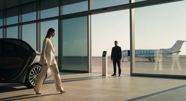 Luxury private jet interior showcasing next generation travel rewards experience