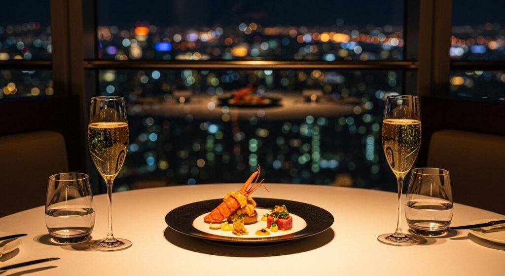 Exclusive dining experience accessible through next generation travel rewards