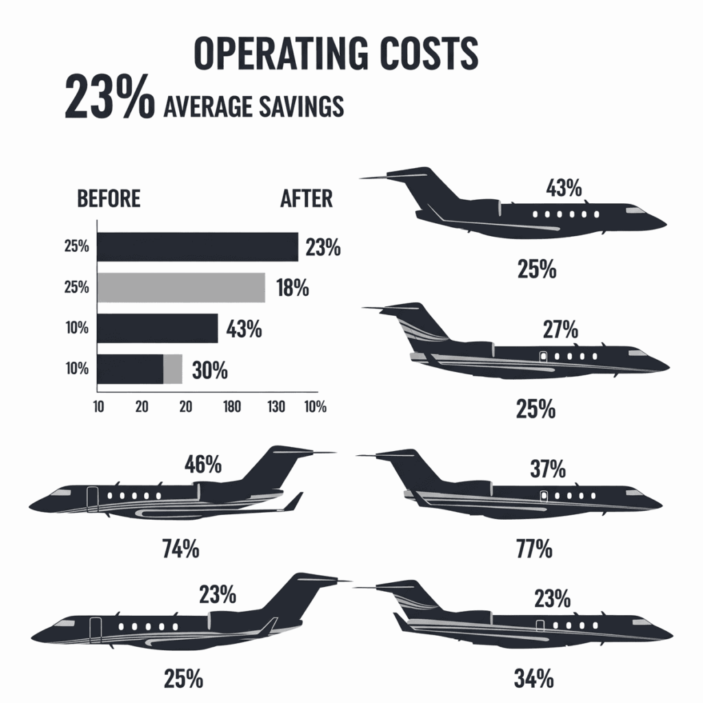 Oil Prices Private Jet Costs 2025: Fuel Crash Cuts Charter Rates 22 Oil prices private jet costs 2025 operating cost savings comparison