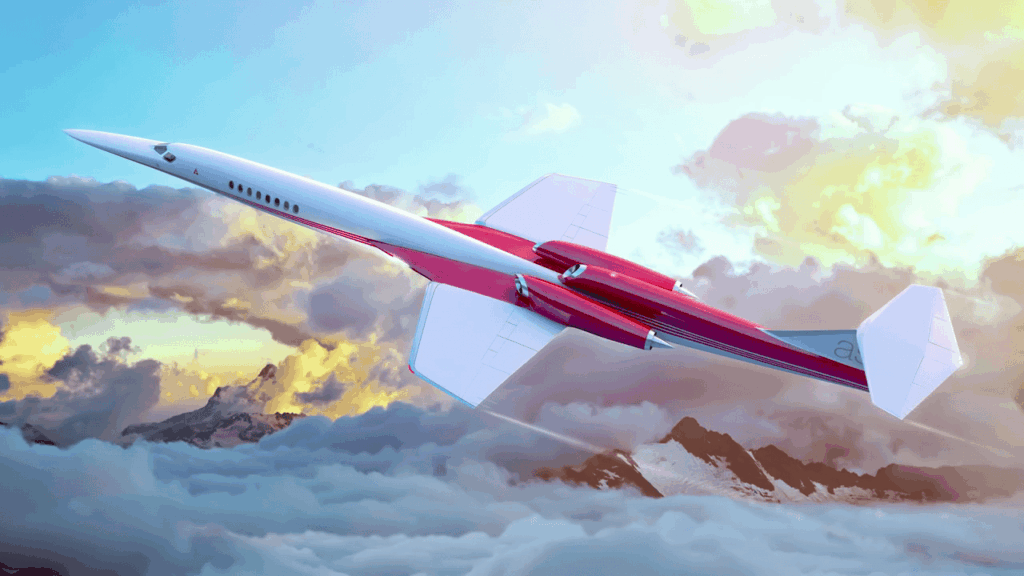 Aerion AS2 digital presentation CGI