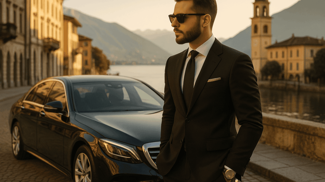 Locarno Film Festival chauffeur services luxury transport with professional driver and Mercedes vehicle