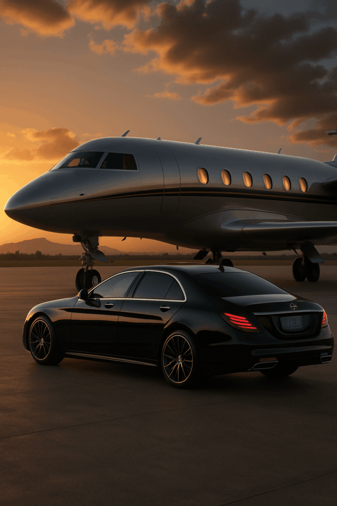 VIP transport Locarno Film Festival jet to limousine coordination