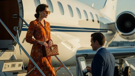 decentralized identity biometric scanner luxury private jet terminal