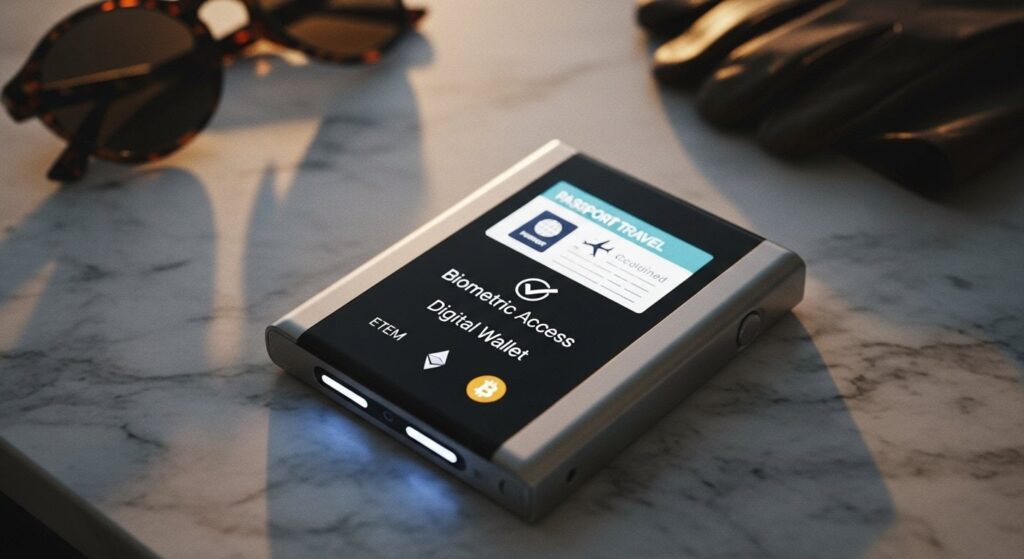 The Invisible Vault: How Decentralized Identity Could Transform Private Travel 21 self-sovereign identity digital wallet interface showing verified credentials