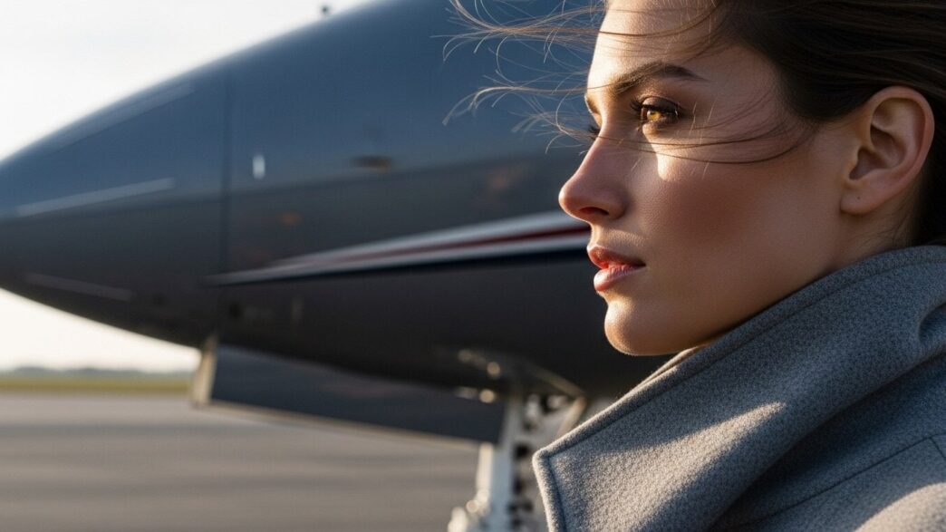 Private jet travel trends 2025 showcasing sustainable aviation technology and environmentally conscious luxury aircraft