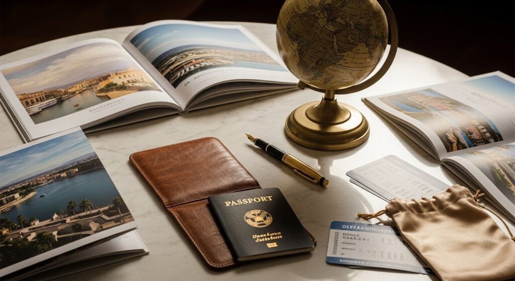 Luxury Travel Advisor Cost: 7 Shocking Real Client Bills ($50K-$500K Revealed) 21 luxury travel planner cost analysis with destination planning materials