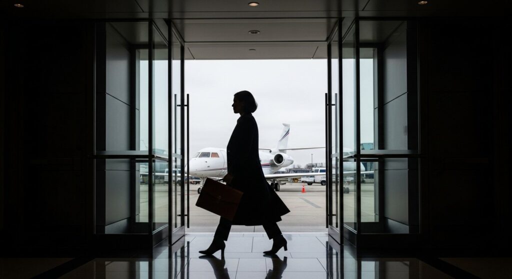 WNBA private jets 2025 corporate executives luxury ground transportation