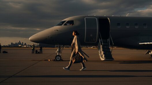 WNBA private jets 2025 luxury aircraft on airport tarmac with basketball players boarding