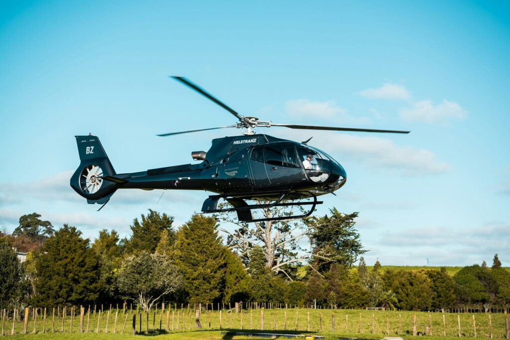 Helicopter strawberry picking July 4th 2025 luxury farm arrival 