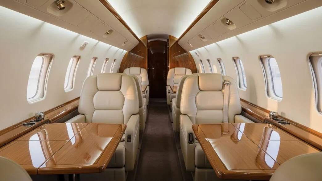 empty leg flights risks luxury private jet interior dramatic lighting editorial photography, Empty Leg Flights