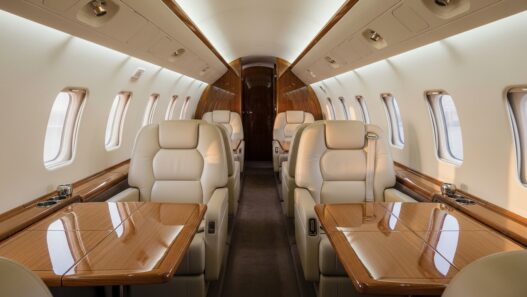 empty leg flights risks luxury private jet interior dramatic lighting editorial photography, Empty Leg Flights