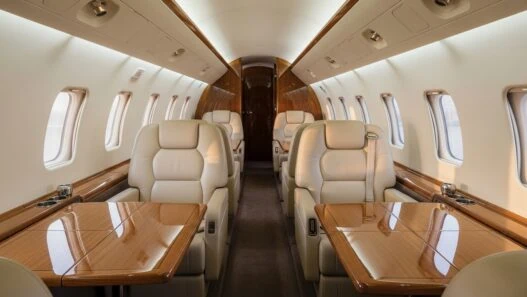 empty leg flights risks luxury private jet interior dramatic lighting editorial photography, Empty Leg Flights