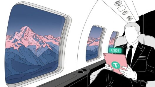 USDT payment methods private aviation blockchain transaction stablecoin interface