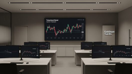 Canton Network tokenized bonds institutional blockchain Goldman Sachs BNP Paribas finance
