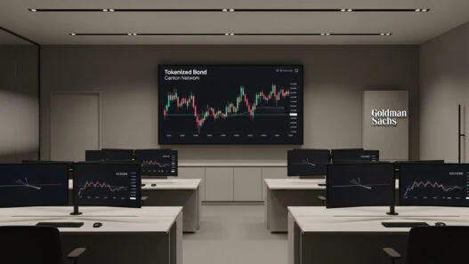 Canton Network tokenized bonds institutional blockchain Goldman Sachs BNP Paribas finance