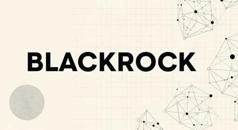 BlackRock tokenized assets platform showing BUIDL Fund interface, Aladdin blockchain integration, and programmable capital management for real-world asset tokenization