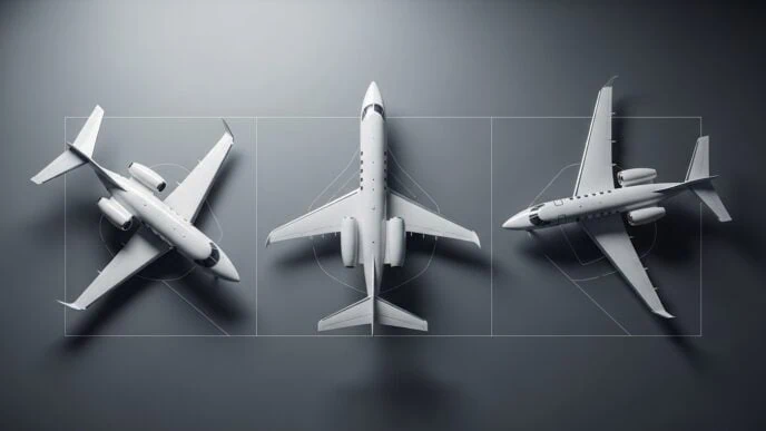 Private jet charter costs 2025 showing hourly rates by aircraft category