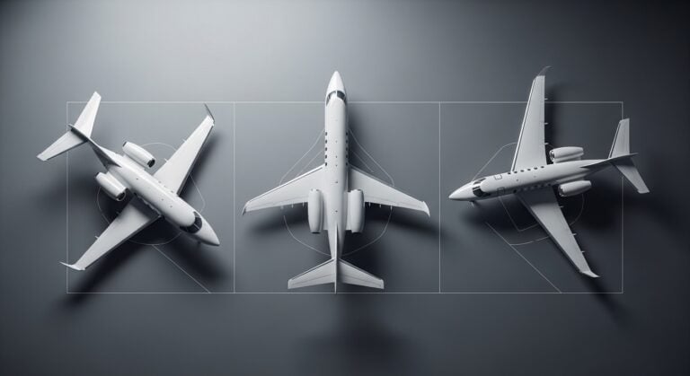 Private jet charter costs 2025 showing hourly rates by aircraft category