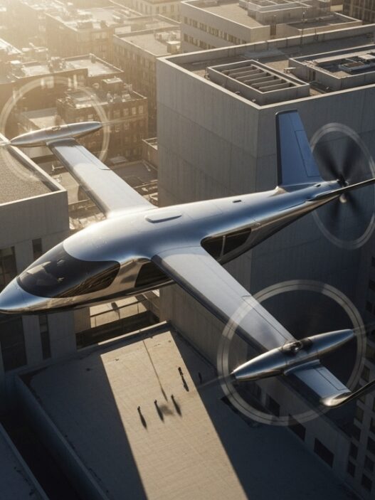Electric aircraft market 2025 growth projection chart displaying $113 billion current valuation expanding to $984 billion by 2035
