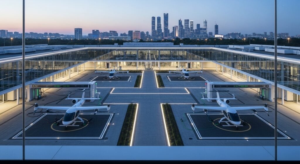 Urban Air Mobility Market 2025: Revolutionary $4.5B Analysis & Top 10 Companies Transforming Cities 21 Urban air mobility market 2025 growth showing $4.54 billion to $97.4 billion expansion visualization