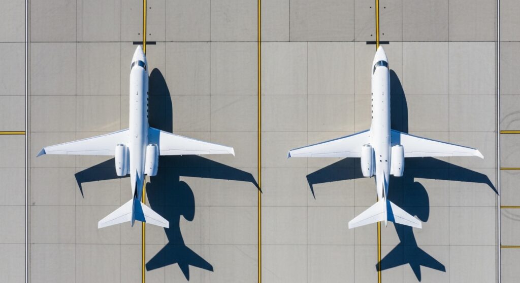 Empty leg flights cost comparison with regular charter showing savings percentages and value analysis