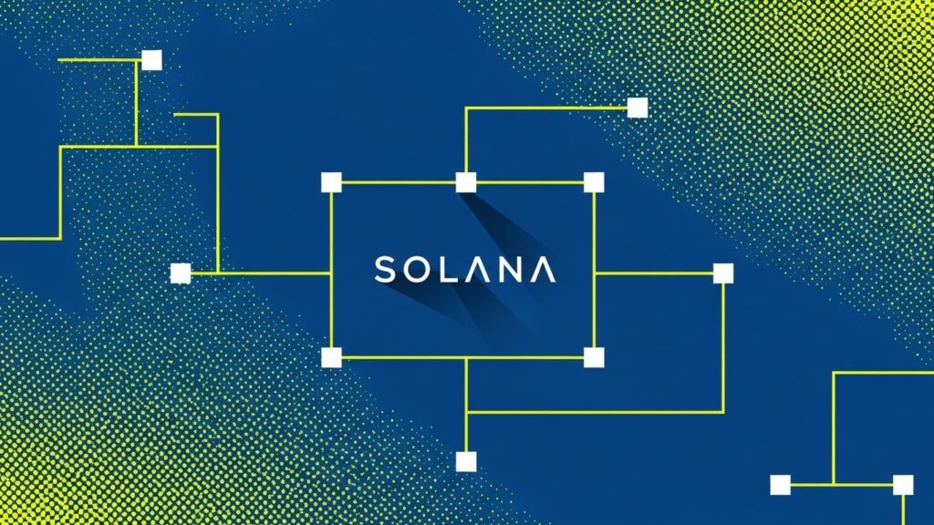 Solana blockchain architecture showing R3 Corda integration permissioned consensus service and tokenized asset settlement infrastructure