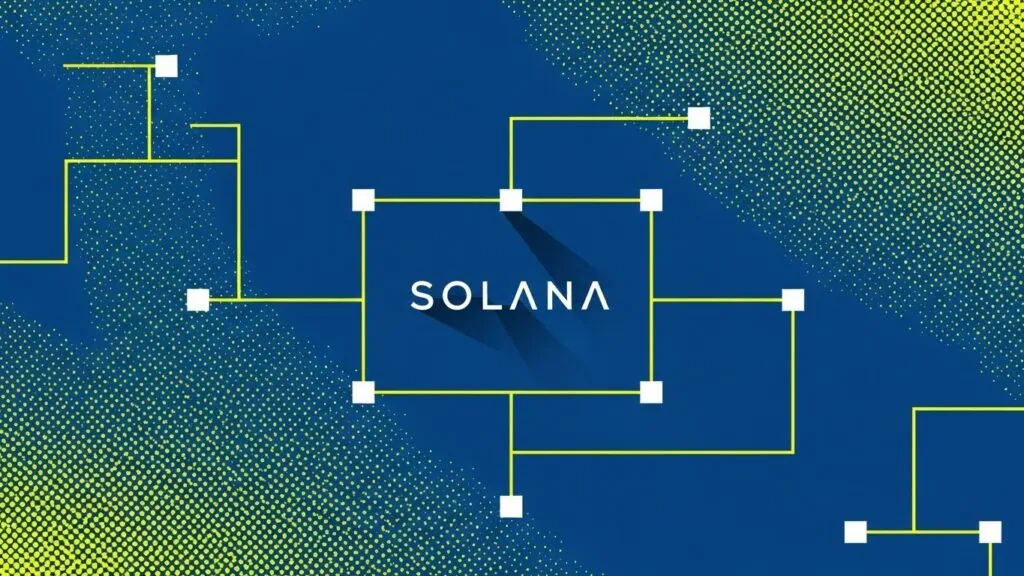 Solana blockchain architecture showing R3 Corda integration permissioned consensus service and tokenized asset settlement infrastructure