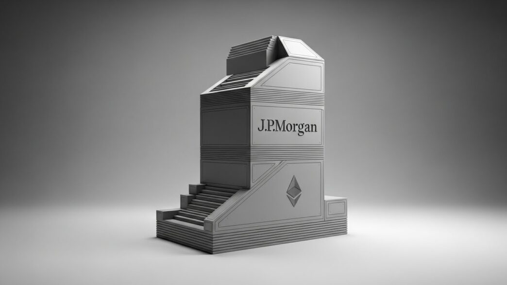 JPMorgan MONY tokenized money market fund Ethereum institutional adoption December 2025
