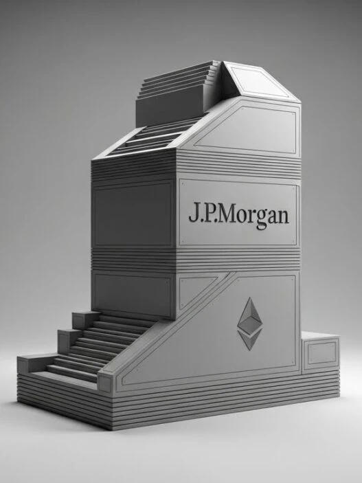 JPMorgan MONY tokenized money market fund Ethereum institutional adoption December 2025