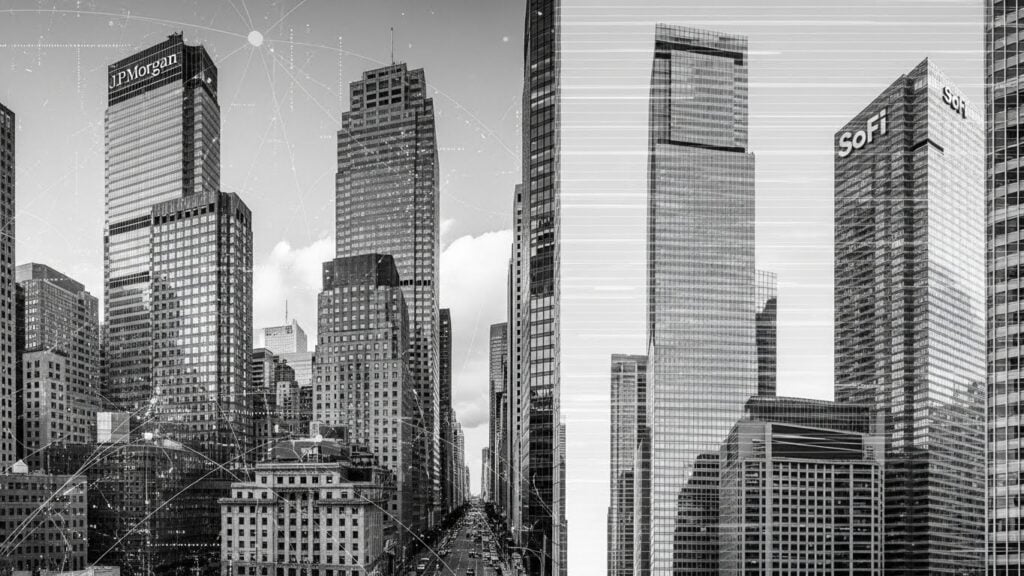 JPMorgan vs SoFi blockchain strategy institutional banking comparison 2025