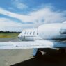 Private jet charter Zurich airport FBO cryptocurrency payment AI-assisted booking executive aviation