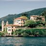 Lake Como Italy Bellagio panorama pearl of the lake luxury villas Italian Alps mountains