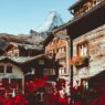 Zermatt Switzerland Matterhorn mountain view car-free village luxury ski resort Alps