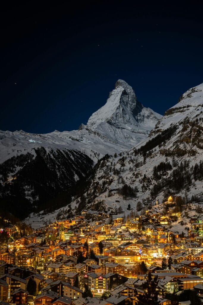 Zermatt by night