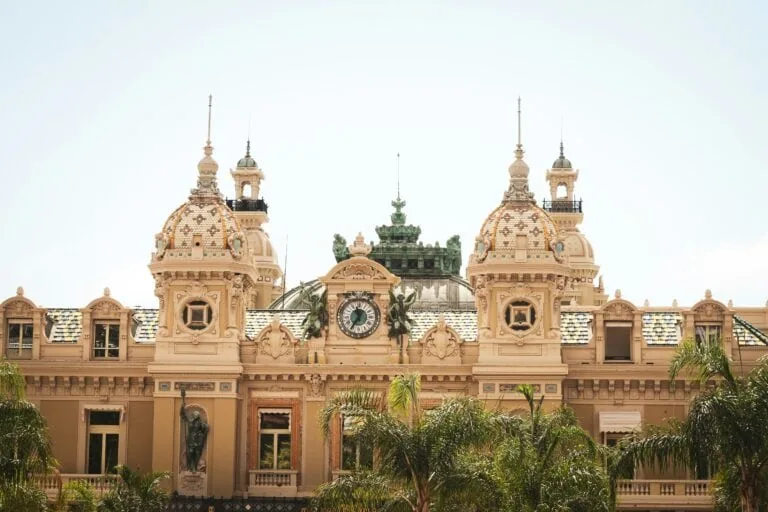 Monaco Monte Carlo Casino Belle Époque architecture luxury gambling French Riviera Mediterranean principality
