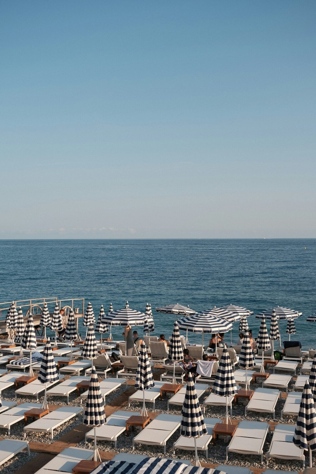 Nice France beaches Mediterranean Sea beach clubs Côte d'Azur French Riviera luxury