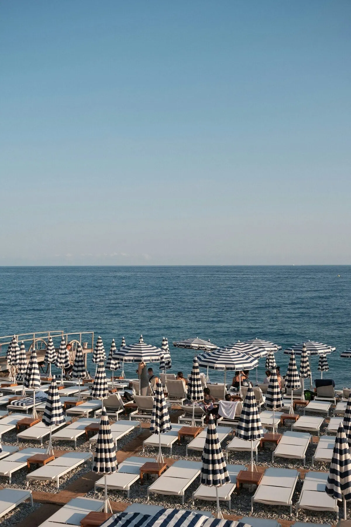 Nice France beaches Mediterranean Sea beach clubs Côte d'Azur French Riviera luxury