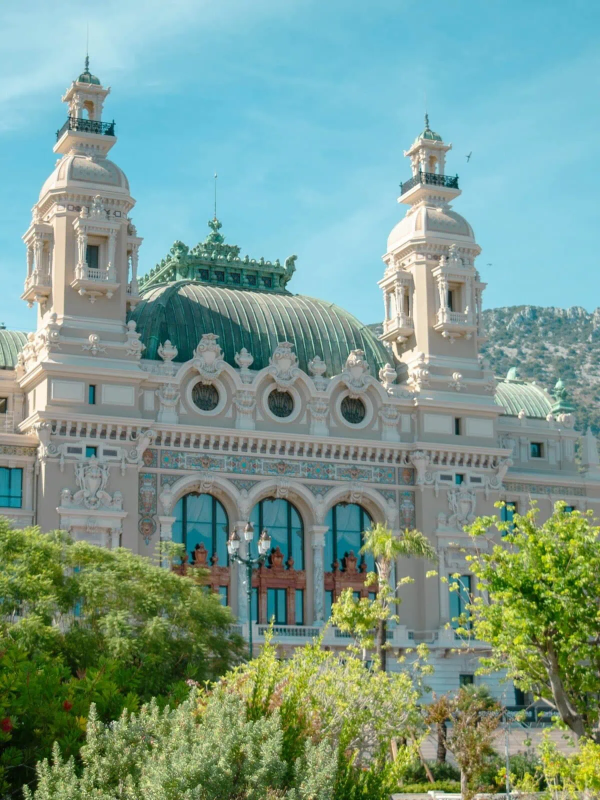 Monaco Monte Carlo Casino Belle Époque architecture luxury gambling French Riviera Mediterranean principality