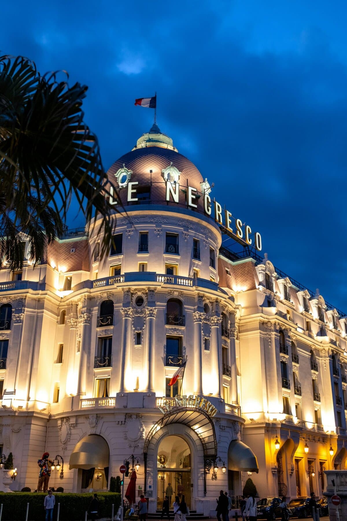 Nice France panorama Château hill viewpoint Baie des Anges Mediterranean Côte d'Azur