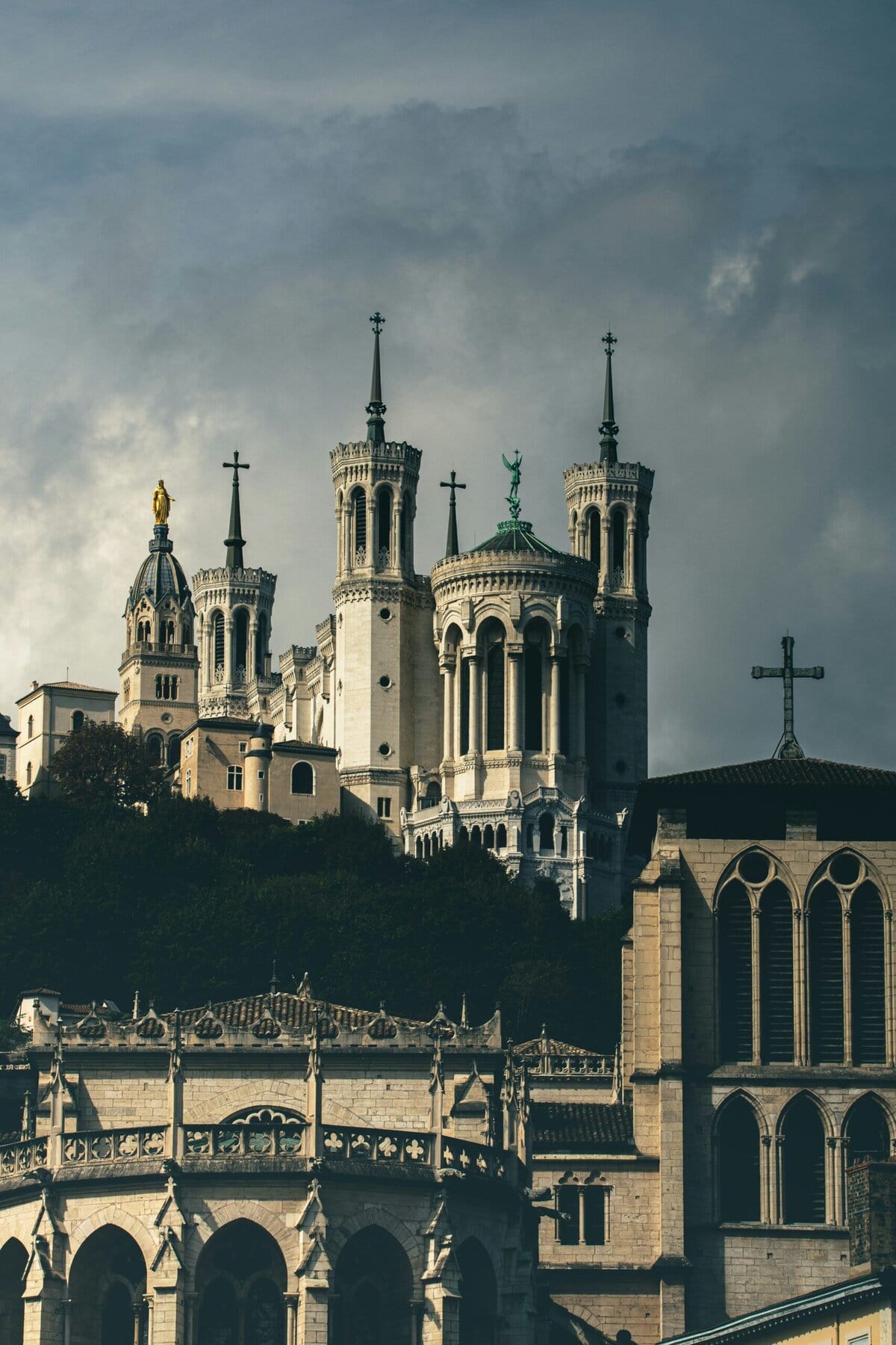 Lyon France: The Ultimate Guide to Europe's Best Food City 2026 24 Lyon France Fourvière Basilica panoramic view Rhône Saône rivers Roman Catholic landmark