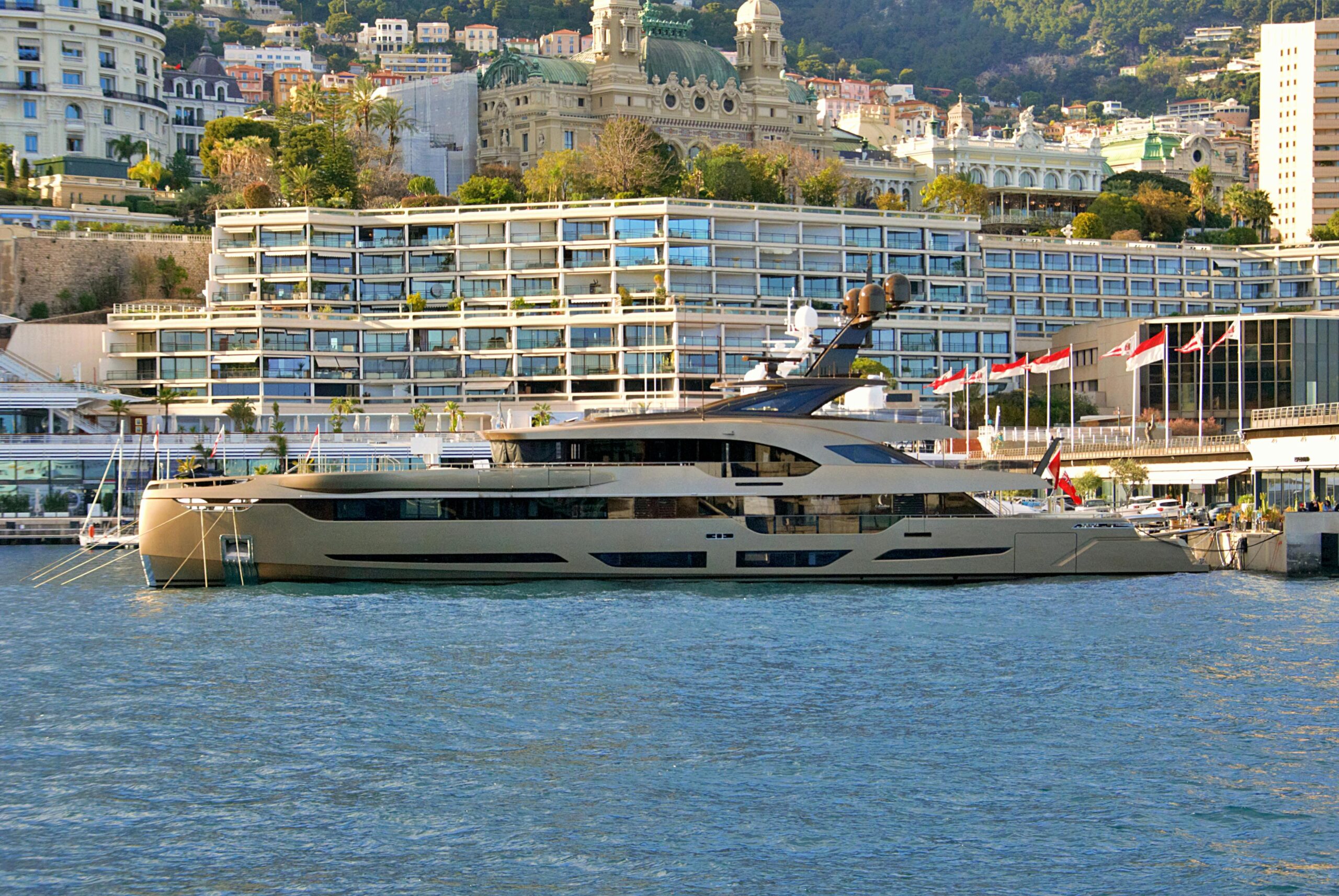 Monaco Port Hercules superyacht charter F1 Grand Prix yacht berths luxury marina Mediterranean